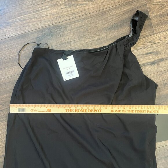 Tuckernuck Black One Shoulder Dress - Picture 6 of 7